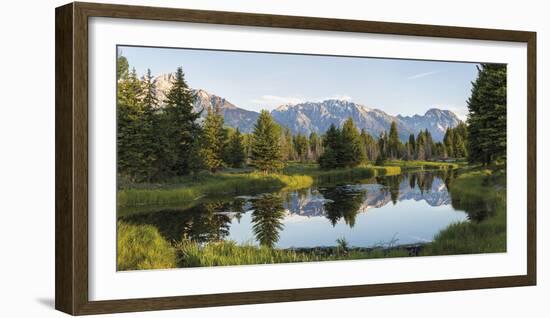 Morning Reflected-Peter Adams-Framed Giclee Print