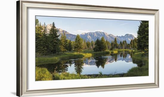 Morning Reflected-Peter Adams-Framed Giclee Print