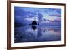 Morning Reflection Walk at Cannon Beach, Oregon Coast-Vincent James-Framed Photographic Print
