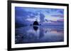 Morning Reflection Walk at Cannon Beach, Oregon Coast-Vincent James-Framed Photographic Print