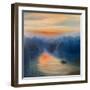Morning Reflections, 2021, (oil on canvas)-Lee Campbell-Framed Giclee Print