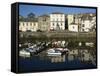 Morning Reflections, Falmouth, Cornwall, England, United Kingdom, Europe-Ken Gillham-Framed Stretched Canvas