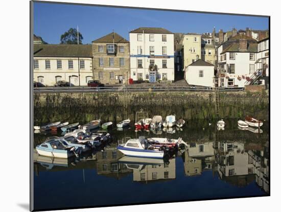 Morning Reflections, Falmouth, Cornwall, England, United Kingdom, Europe-Ken Gillham-Mounted Photographic Print