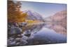 Morning Reflections in Autumn at Convict Lake-Vincent James-Mounted Photographic Print