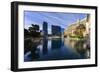 Morning Reflections in Bellagio Lake, Las Vegas, Nevada, United States of America, North America-Eleanor Scriven-Framed Photographic Print