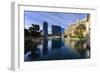 Morning Reflections in Bellagio Lake, Las Vegas, Nevada, United States of America, North America-Eleanor Scriven-Framed Photographic Print