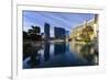 Morning Reflections in Bellagio Lake, Las Vegas, Nevada, United States of America, North America-Eleanor Scriven-Framed Photographic Print