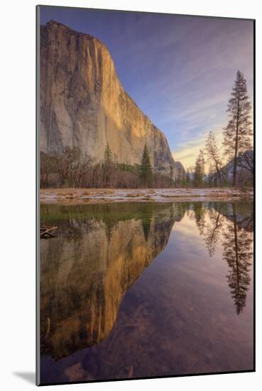 Morning Reflections in Yosemite Valley-Vincent James-Mounted Photographic Print