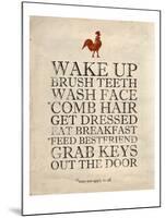 Morning Reminders-Morgan Yamada-Mounted Print