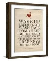 Morning Reminders-Morgan Yamada-Framed Art Print