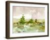 Morning Retreat I-Ethan Harper-Framed Art Print