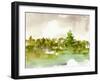 Morning Retreat II-Ethan Harper-Framed Art Print