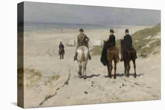 Morning Ride Along the Beach, 1876-Anton Mauve-Stretched Canvas