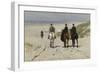 Morning Ride Along the Beach, Anton Mauve-Anton Mauve-Framed Art Print