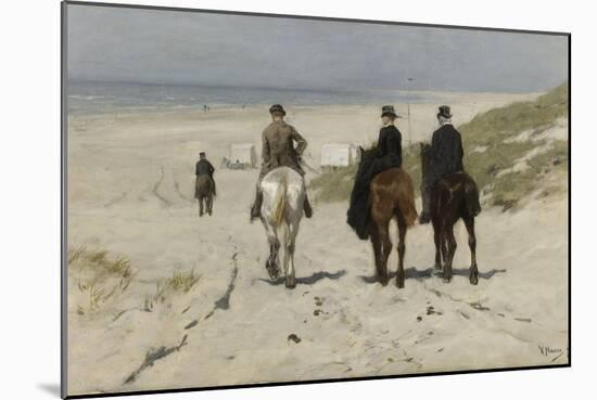 Morning Ride Along the Beach, Anton Mauve-Anton Mauve-Mounted Art Print