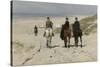 Morning Ride Along the Beach, Anton Mauve-Anton Mauve-Stretched Canvas