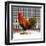 Morning Rooster II-Dan Meneely-Framed Art Print