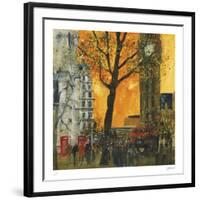 Morning Rush, London-Susan Brown-Framed Collectable Print