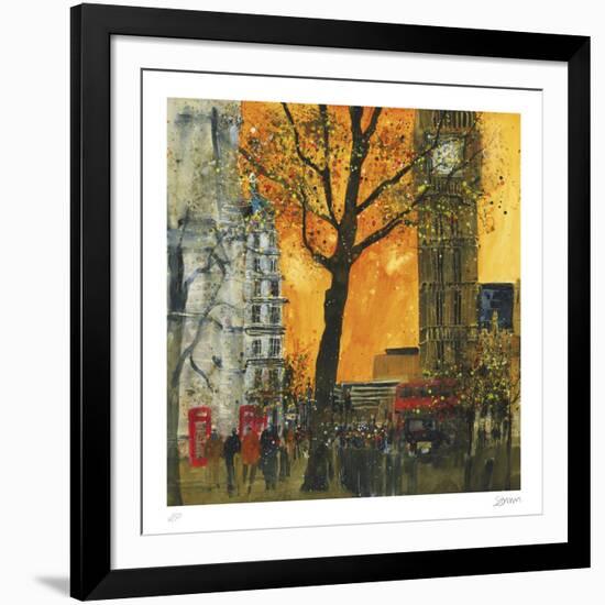 Morning Rush, London-Susan Brown-Framed Collectable Print