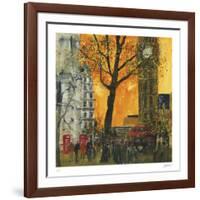 Morning Rush, London-Susan Brown-Framed Collectable Print