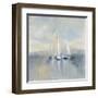 Morning Sail I Blue-Silvia Vassileva-Framed Art Print