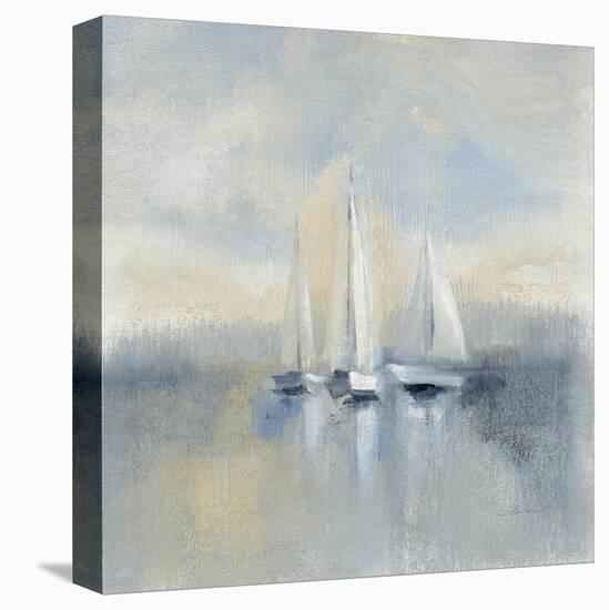 Morning Sail I Blue-Silvia Vassileva-Stretched Canvas