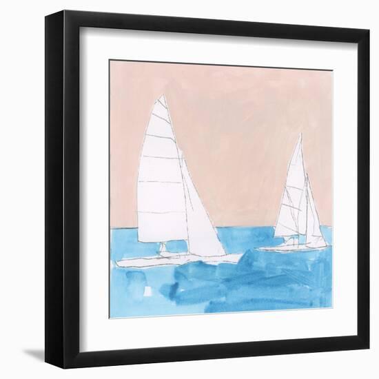 Morning Sail-null-Framed Art Print