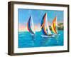 Morning Sails I-Julie DeRice-Framed Art Print