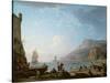 Morning Scene in a Bay, 1752-Claude Joseph Vernet-Stretched Canvas