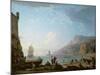 Morning Scene in a Bay, 1752-Claude Joseph Vernet-Mounted Giclee Print