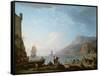 Morning Scene in a Bay, 1752-Claude Joseph Vernet-Framed Stretched Canvas