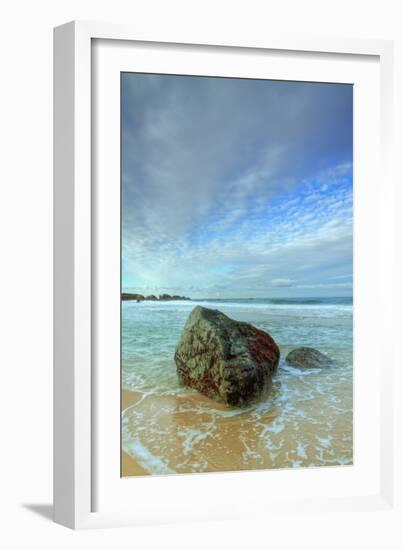 Morning Seascape at Garrapata Beach-Vincent James-Framed Photographic Print