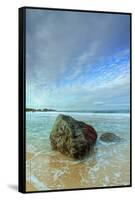 Morning Seascape at Garrapata Beach-Vincent James-Framed Stretched Canvas