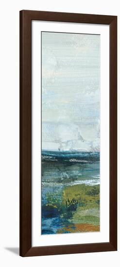 Morning Seascape Panel I-Silvia Vassileva-Framed Premium Giclee Print