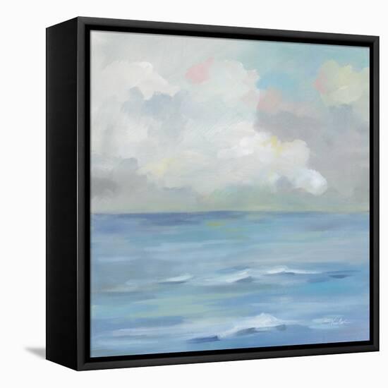 Morning Seaside Clouds-Silvia Vassileva-Framed Stretched Canvas