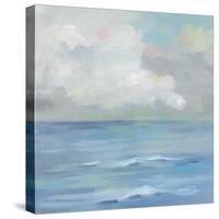 Morning Seaside Clouds-Silvia Vassileva-Stretched Canvas