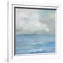 Morning Seaside Clouds-Silvia Vassileva-Framed Art Print