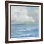 Morning Seaside Clouds-Silvia Vassileva-Framed Art Print