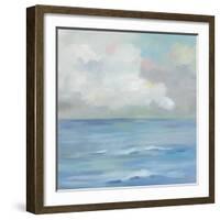 Morning Seaside Clouds-Silvia Vassileva-Framed Art Print