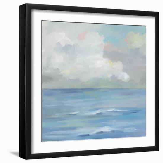 Morning Seaside Clouds-Silvia Vassileva-Framed Art Print