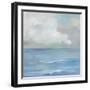 Morning Seaside Clouds-Silvia Vassileva-Framed Art Print