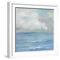 Morning Seaside Clouds-Silvia Vassileva-Framed Art Print