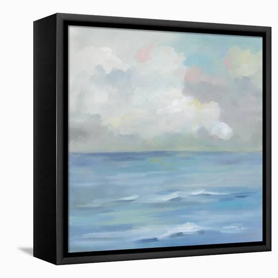 Morning Seaside Clouds-Silvia Vassileva-Framed Stretched Canvas