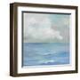 Morning Seaside Clouds-Silvia Vassileva-Framed Art Print