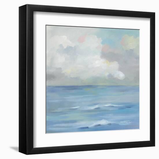 Morning Seaside Clouds-Silvia Vassileva-Framed Art Print