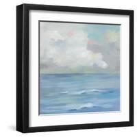 Morning Seaside Clouds-Silvia Vassileva-Framed Art Print