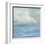 Morning Seaside Clouds-Silvia Vassileva-Framed Art Print