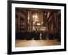 Morning Service in Hatto (Dharma Hall), Elheiji Zen Monastery, Japan-Ursula Gahwiler-Framed Photographic Print