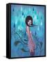 Morning Showers-Jeremiah Ketner-Framed Stretched Canvas