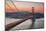 Morning Sky and South Tower, Golden Gate Bridge-null-Mounted Photographic Print